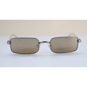 Dries Van Noten DVN/139/1 Small Rectangular Sunglasses - Silver Lightweight